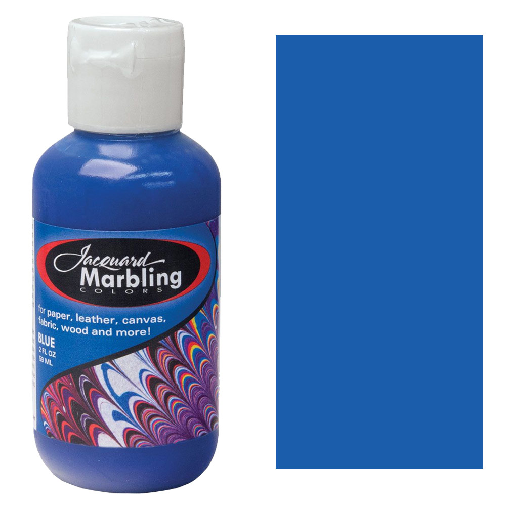 Jacquard Marbling Color Paint 2oz Blue