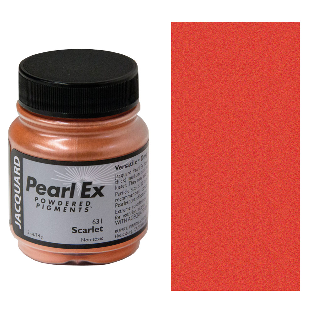 Jacquard Pearl Ex Powered Pigment 0.5oz Scarlet