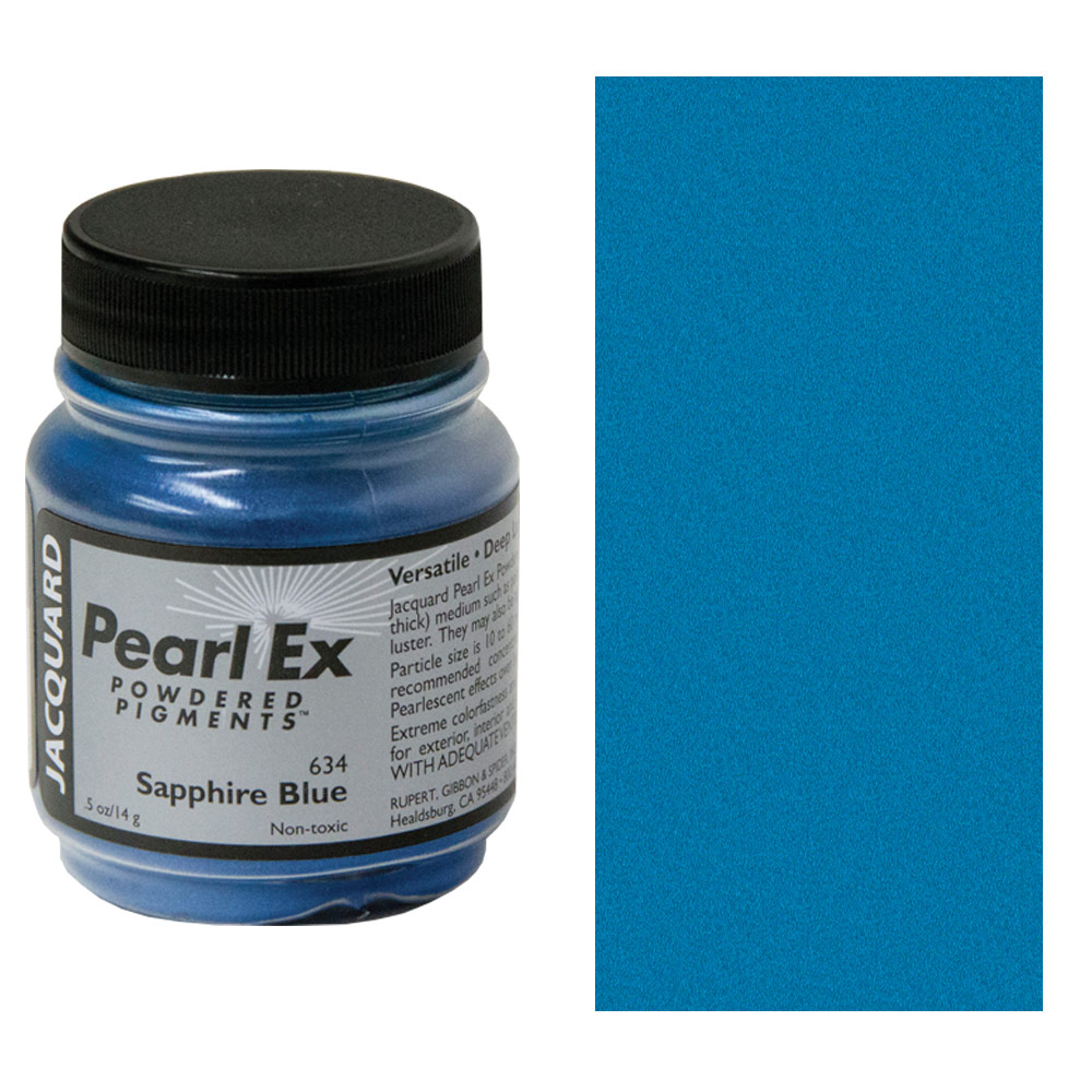 Jacquard Pearl Ex Powered Pigment 0.5oz Sapphire Blue