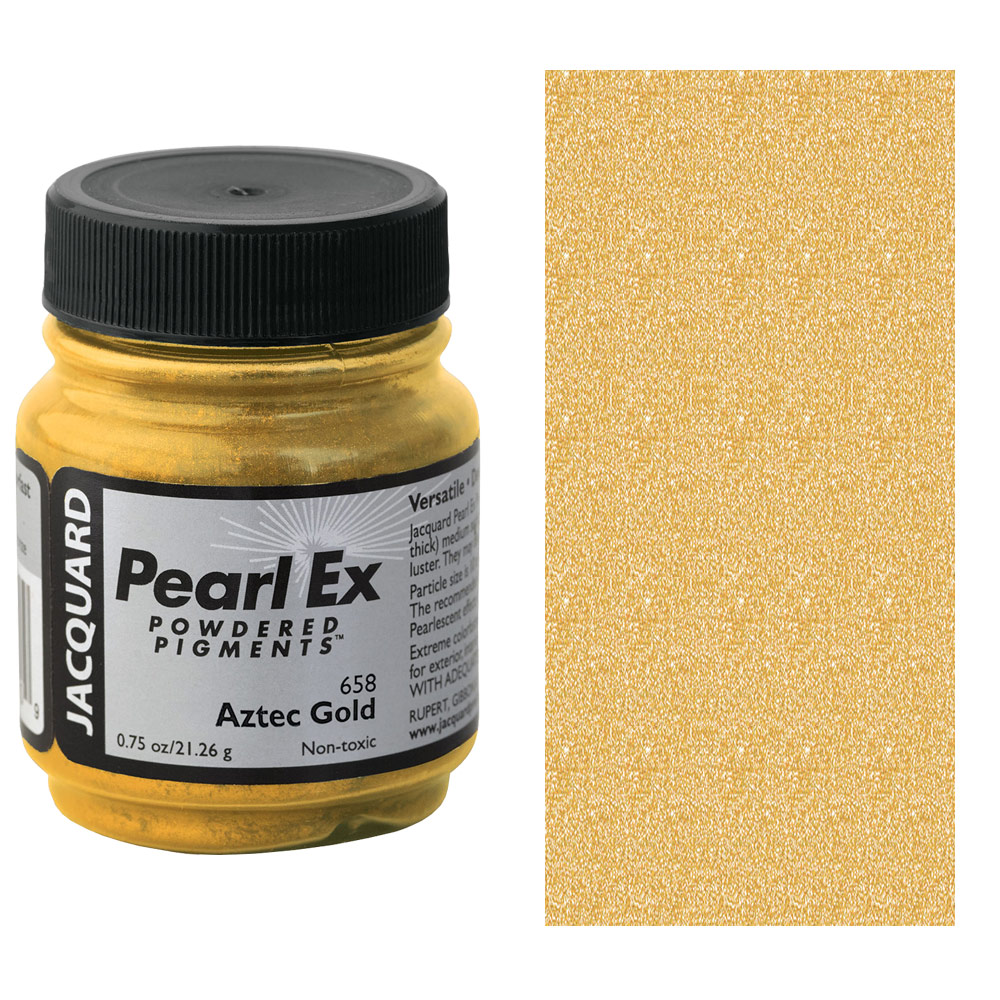 Jacquard Pearl Ex Powdered Pigment 0.75oz Aztec Gold