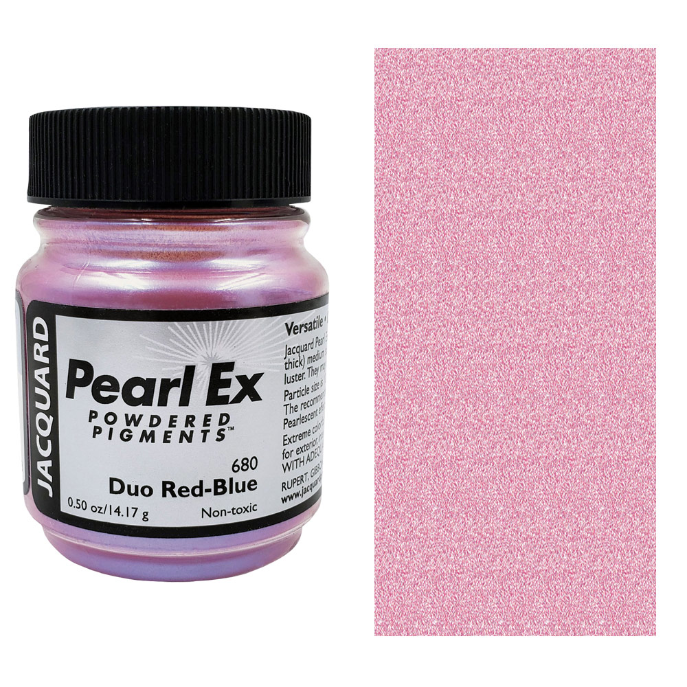 Jacquard Pearl Ex Powdered Pigment 0.5oz Duo Red-Blue