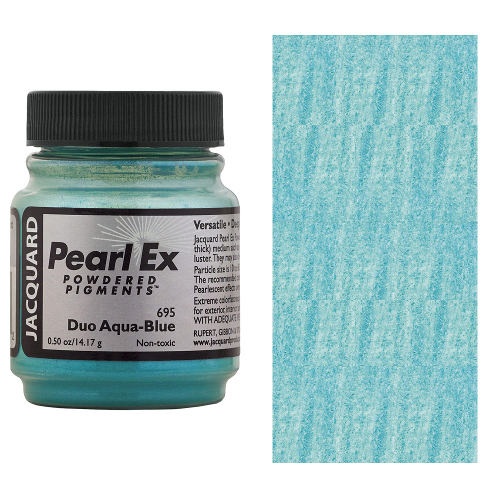 Jacquard Pearl Ex Powdered Pigment 0.5oz Aqua-Blue