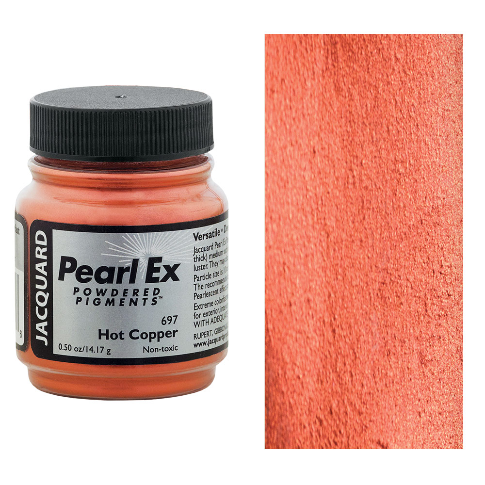Jacquard Pearl Ex Powdered Pigment 0.5oz Hot Copper