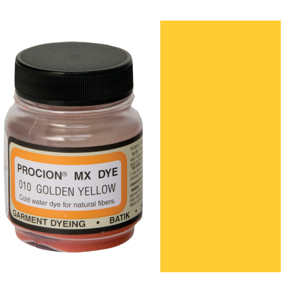 Jacquard Procion MX Dye 2/3oz Bright Golden Yellow