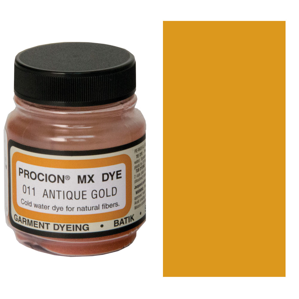 Jacquard Procion MX Dye 2/3oz Antique Gold