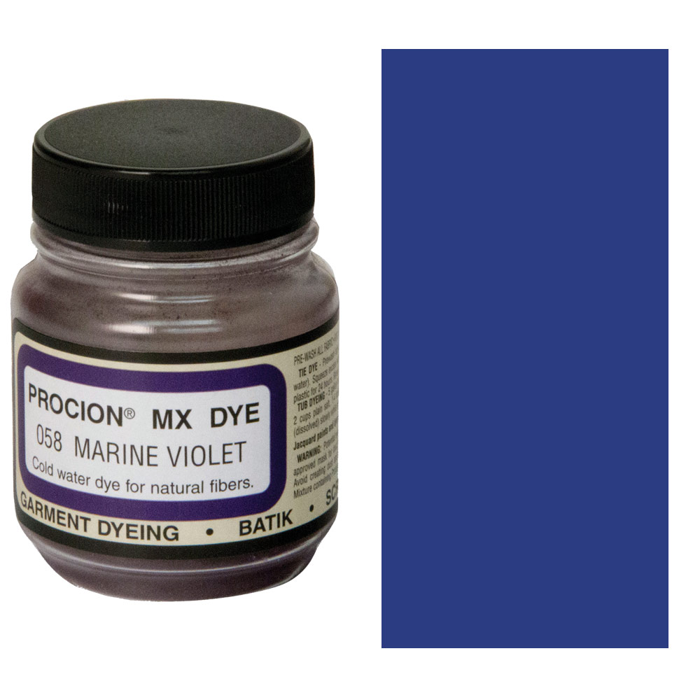 Jacquard Procion MX Dye 2/3oz Marine Violet