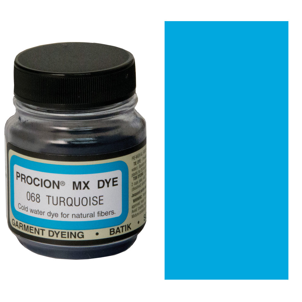 Procion MX dye samples on cotton: Gold – Mixing Red – Intense Blue