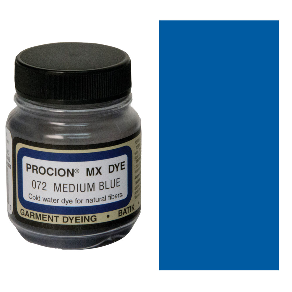 Jacquard Procion MX Dye 2/3oz Medium Blue