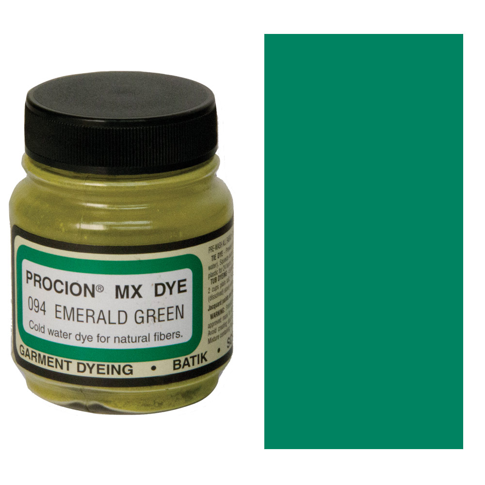 Jacquard Procion MX Dye 2/3oz Emerald Green