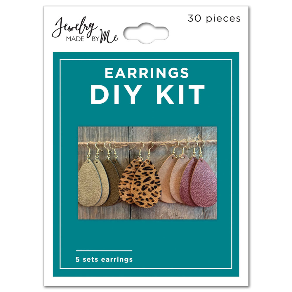 Jewelry Made By Me DIY Leather Earring Kit