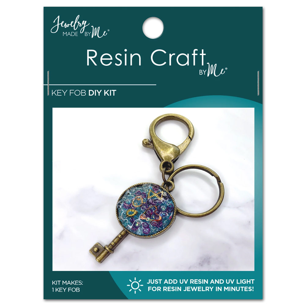Jewelry Made By Me UV Resin DIY Kit Key Fob