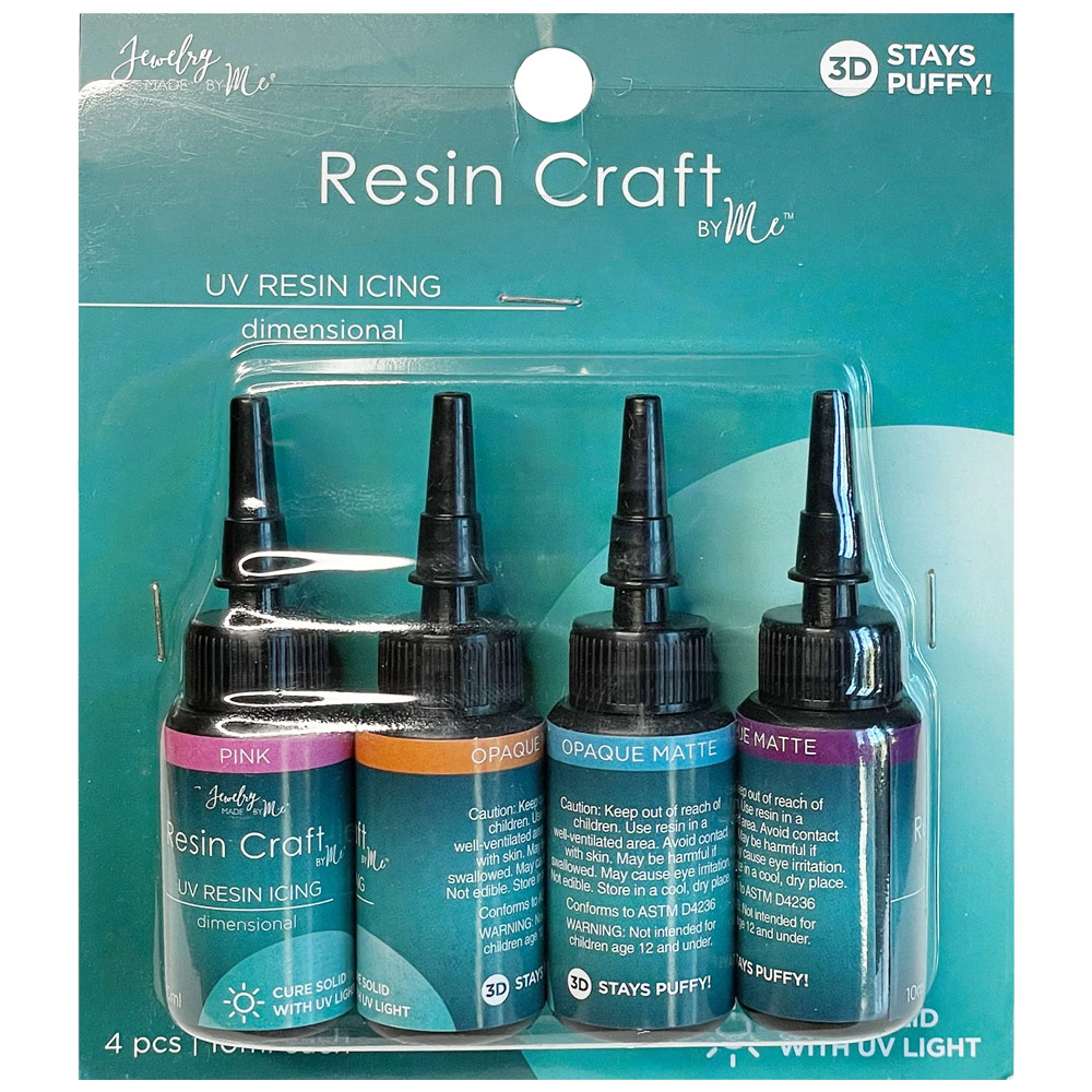 Jewelry Made By Me UV Resin Icing 4 x 10ml Set Bloom