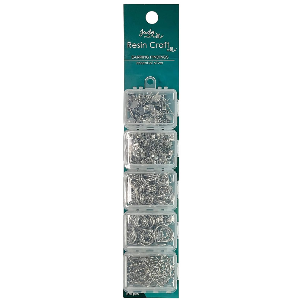 Jewelry Made By Me Earring Findings 575 Pieces Silver