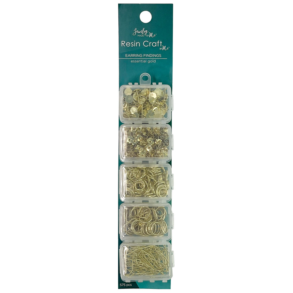 Jewelry Made By Me Earring Findings 575 Pieces Gold