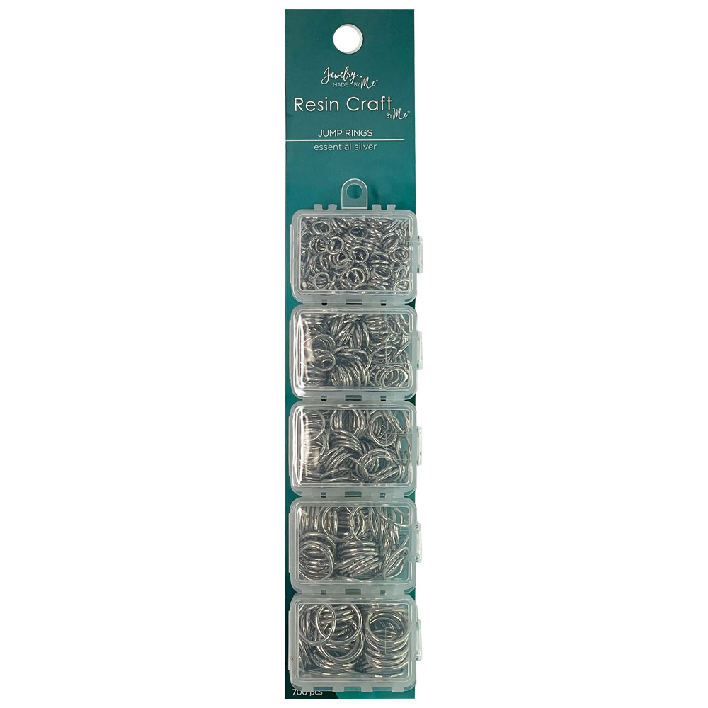 Jewelry Made By Me Essential Jump Rings 700 Pieces Silver