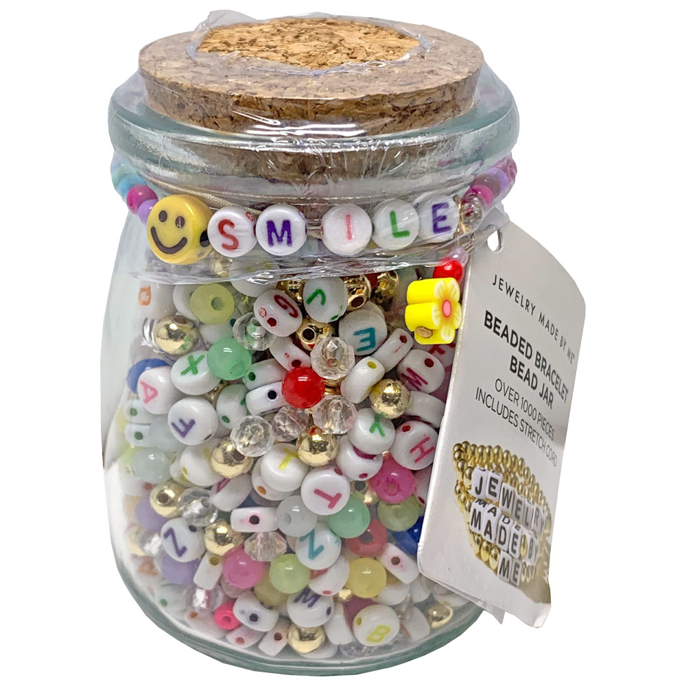 Jewelry Made By Me Bead Jar Bright Smile