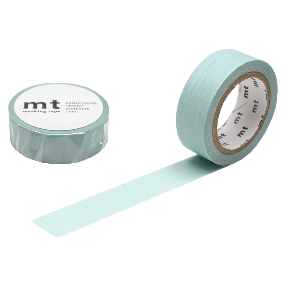 MT Washi Tape 15mm BASIC Series Pastel Turquoise