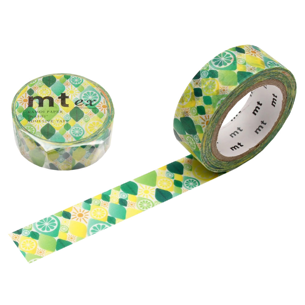 MT Washi Tape EX Series 15mm Citrus Pattern