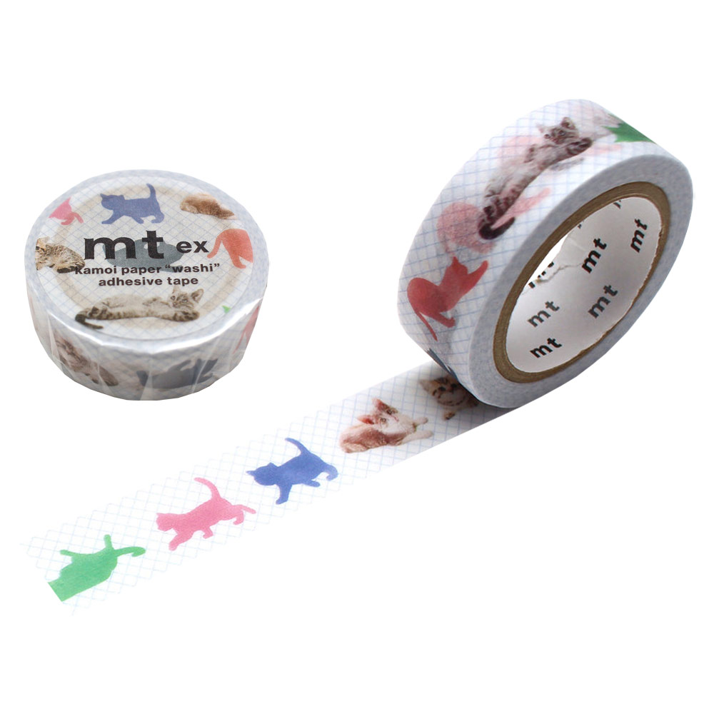 MT Washi Tape EX Series 15mm Kitten