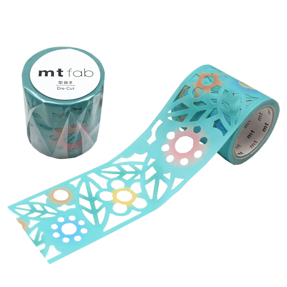 MT Washi Tape FAB 45mm Die-Cut Flower