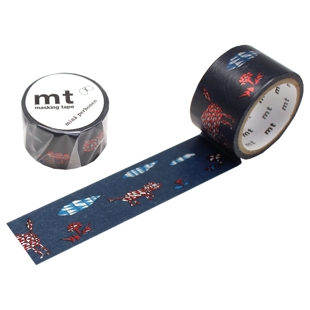 MT Washi Tape MINA PERHONEN 24mm Stamping Tama