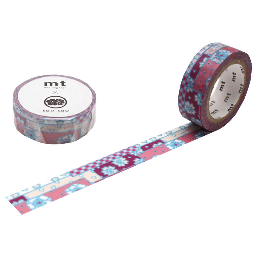 MT Washi tape - 15mm Sou-Sou blooming