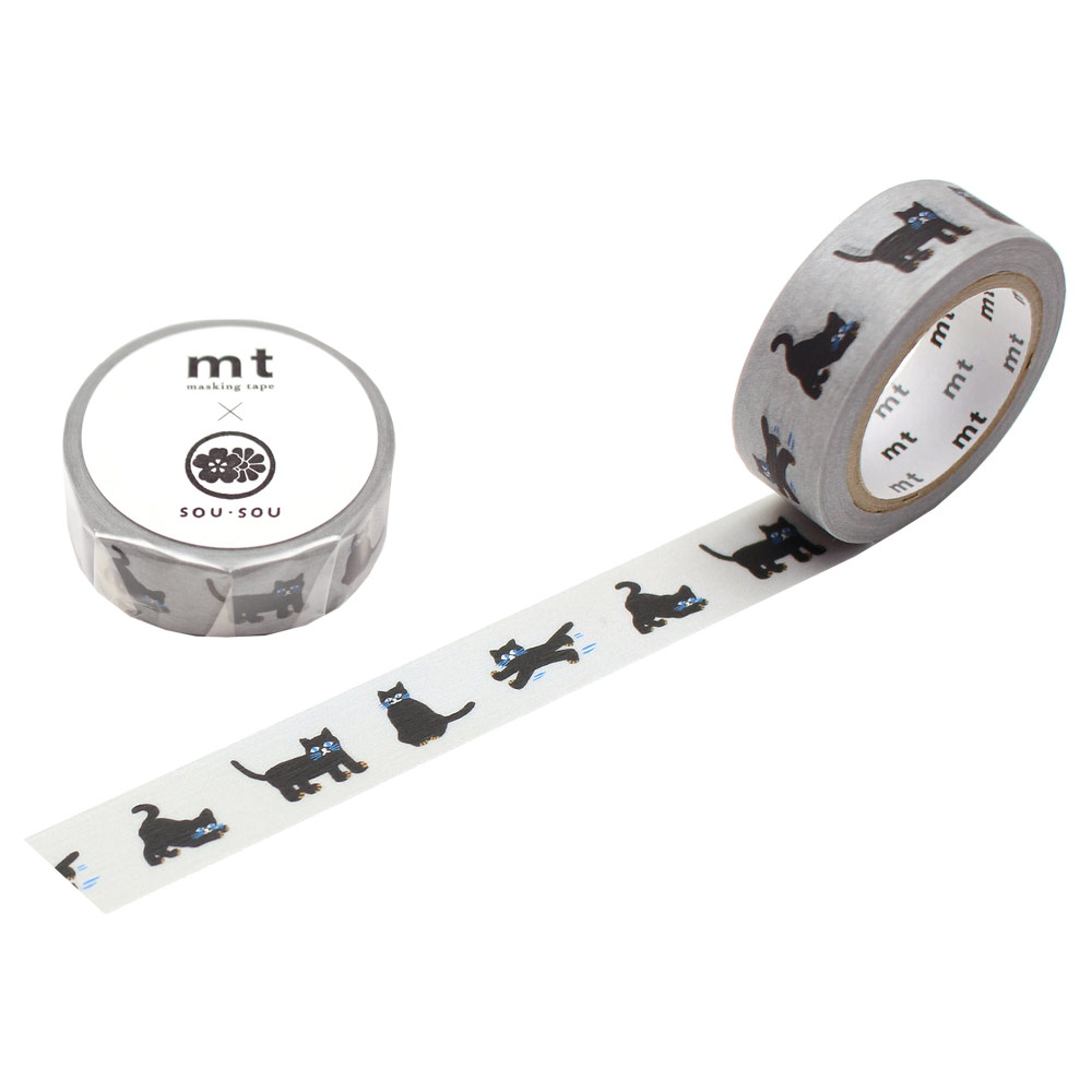 MT Washi Tape SOU SOU 15mm Neko
