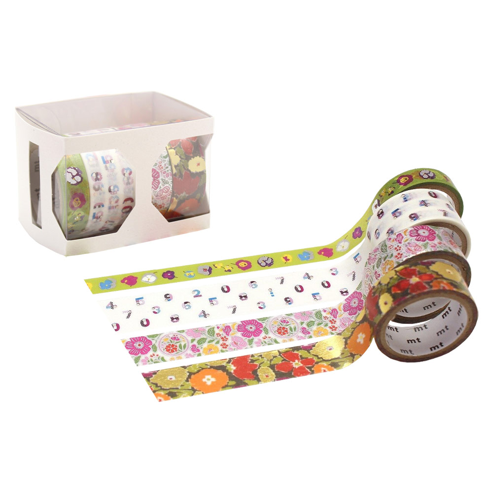 MT Washi Tape SOU SOU 4 Set 100th Anniversary Set