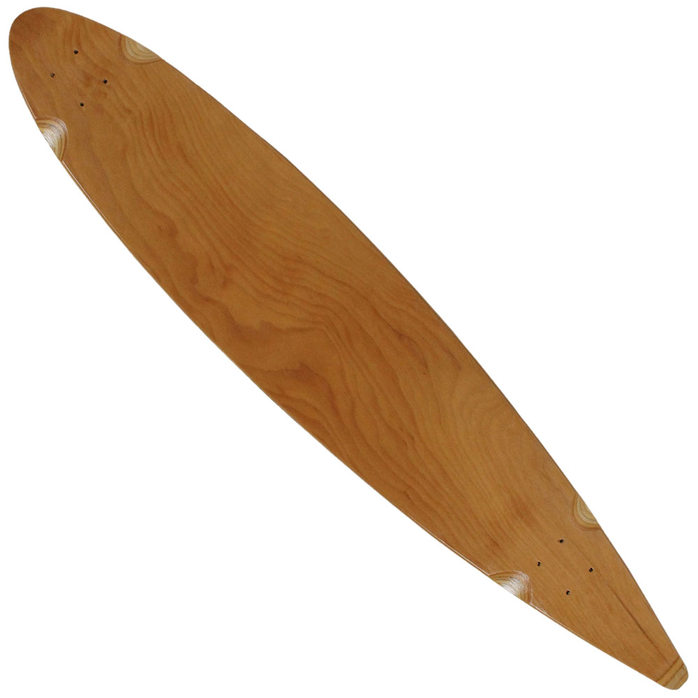Moose Blank Longboard Skateboard Pintail Deck 9"x47" Natural