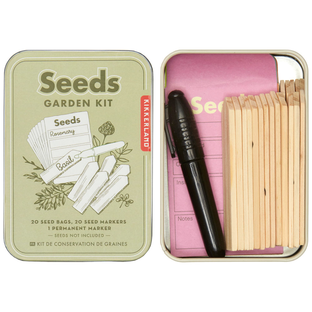 Kikkerland Seed Garden Kit
