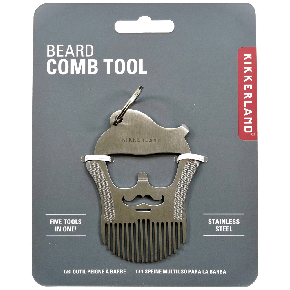 Kikkerland Beard Comb Tool
