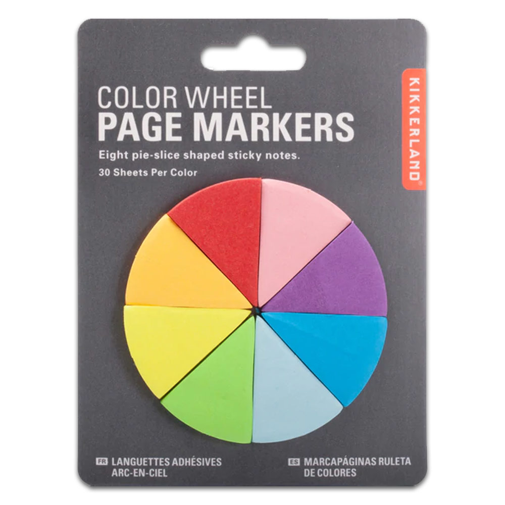 Kikkerland Color Wheel Page Markers