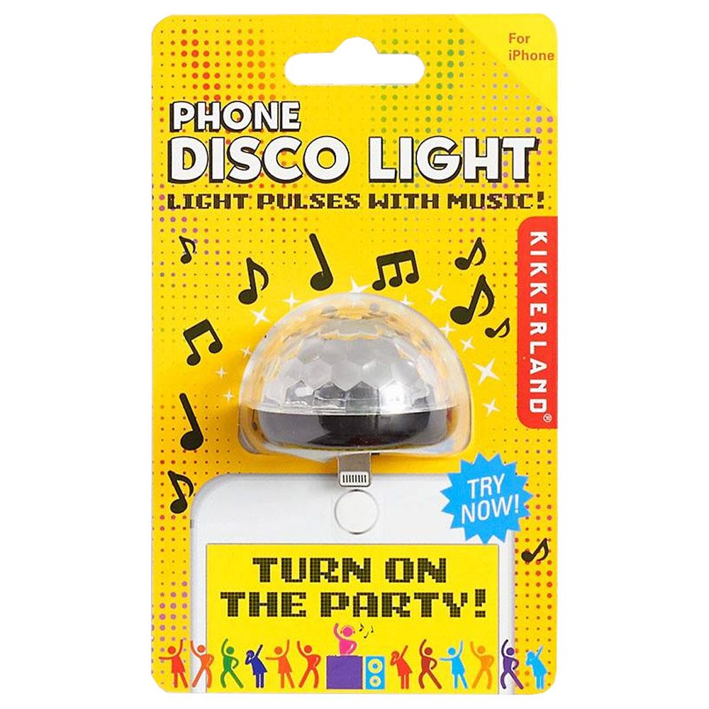 Phone disco store light