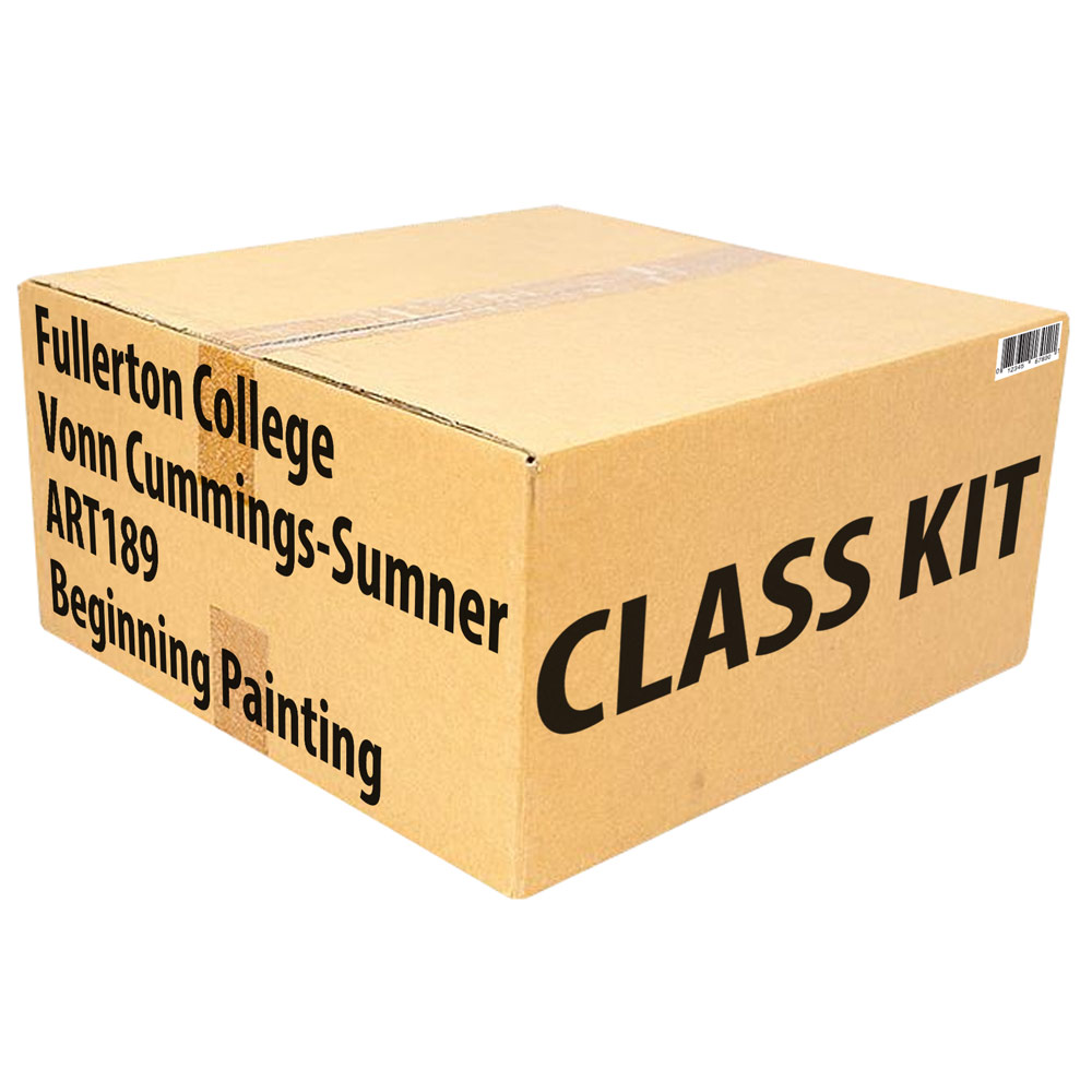 Class Kit: Fullerton College Cummings-Sumner ART189 Beginning Painting