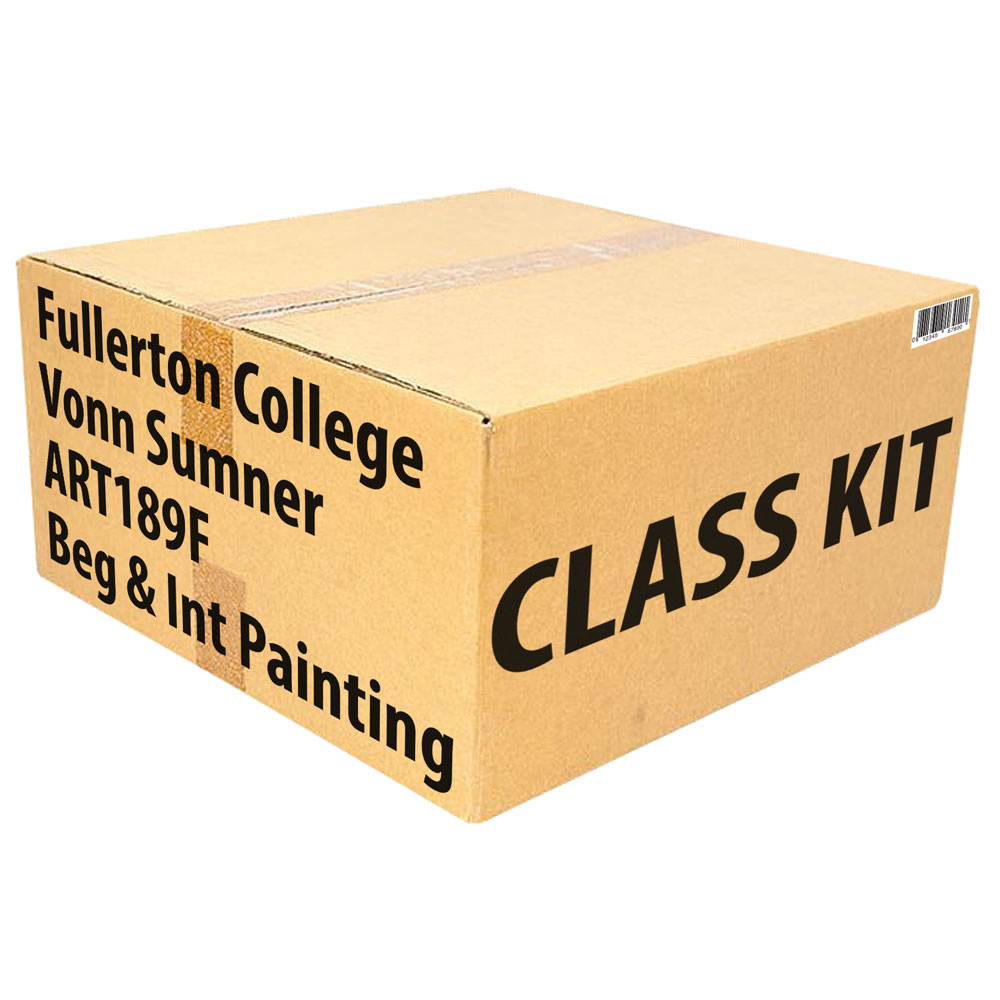 Class Kit: Fullerton College Sumner ART189F Beg & Int Painting