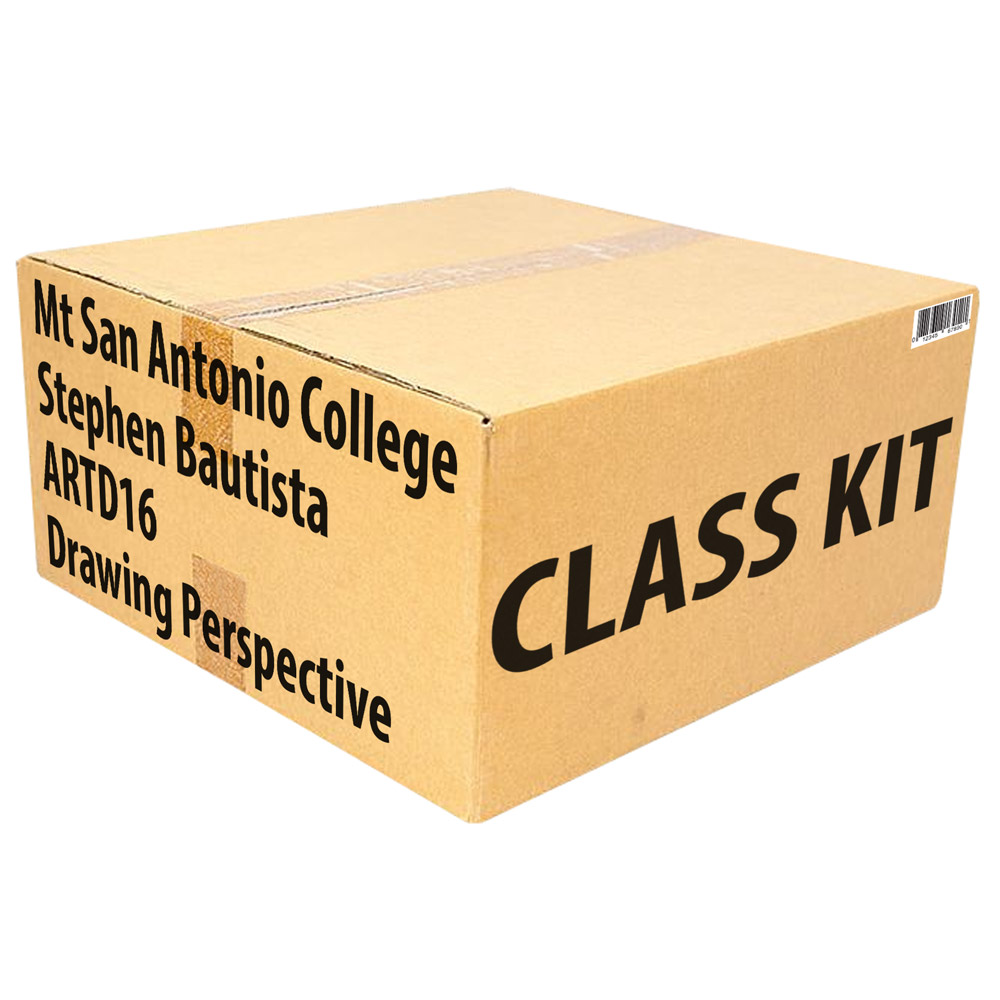 Class Kit: Mt San Antonio College ARTD16 Drawing Perspective Bautista