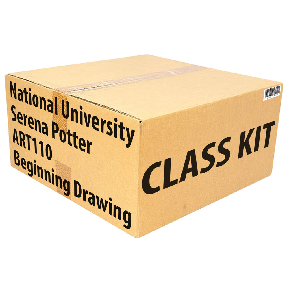 Class Kit: National University Potter ART110 Beginning Drawing