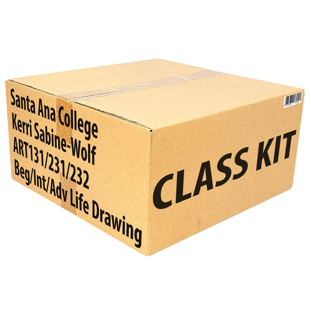 Class Kit: Santa Ana College Sabine-Wolf ART131/231/232 Life Drawing
