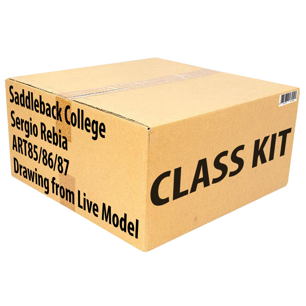 Class Kit: Saddleback College Rebia ART85 86 87 Drawing From Live Model