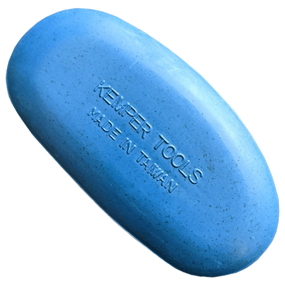 Kemper Tools Soft Finishing Rubber 4" Blue