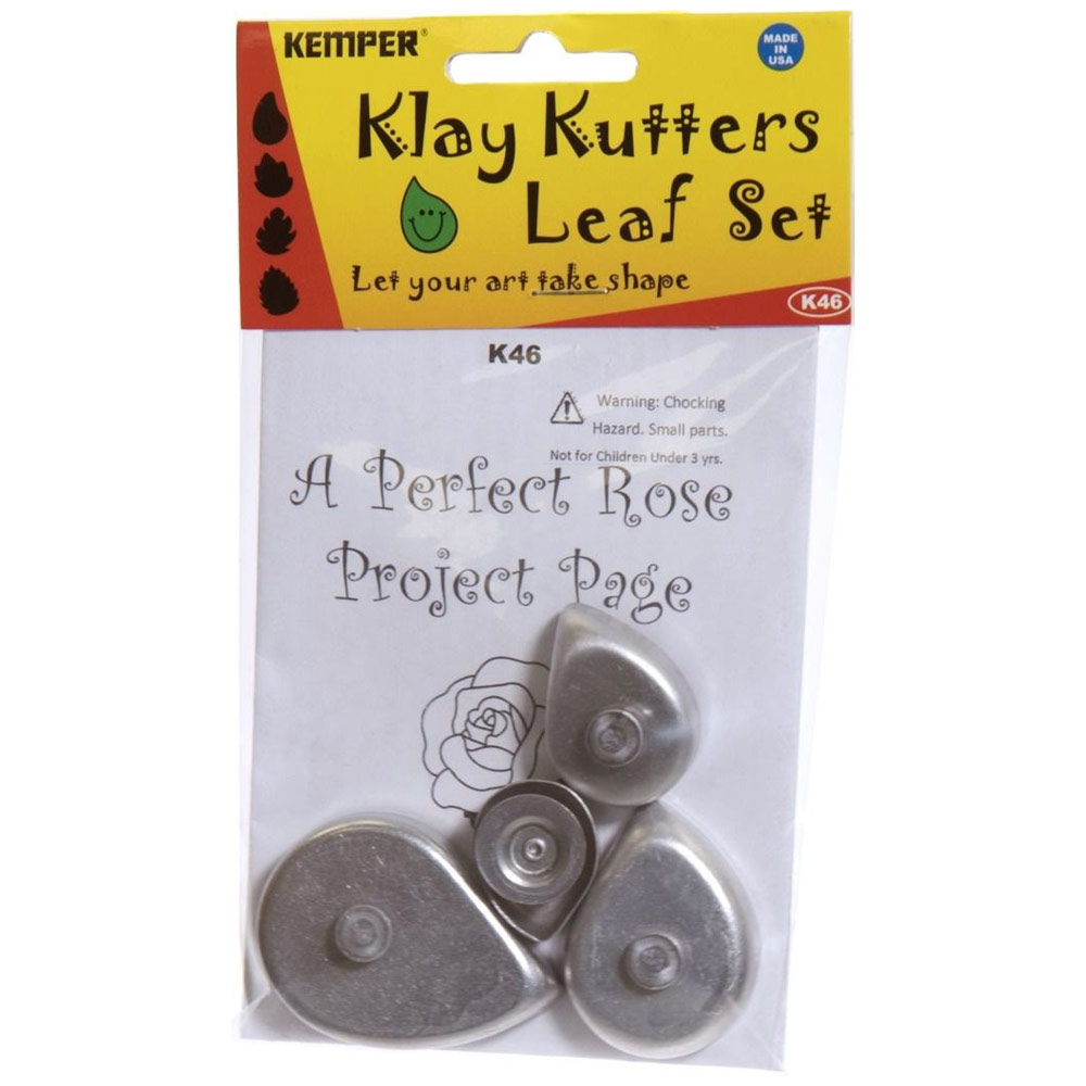 Kemper Tools Klay Kutter 4 Set Leaf