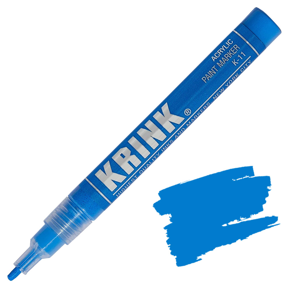Krink K-11 Water-Based Acrylic Paint Marker 3mm 9ml Light Blue