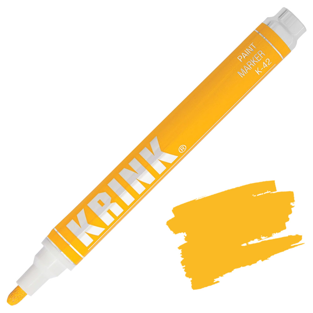 Krink K-42 Alcohol Paint Marker 4.5mm 10ml Yellow