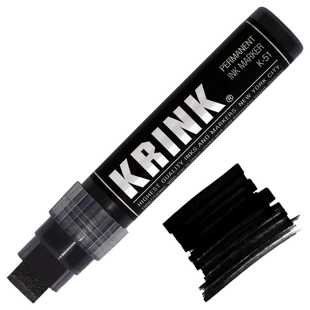Krink K-51Jumbo Permanent Ink Marker 15mm Black