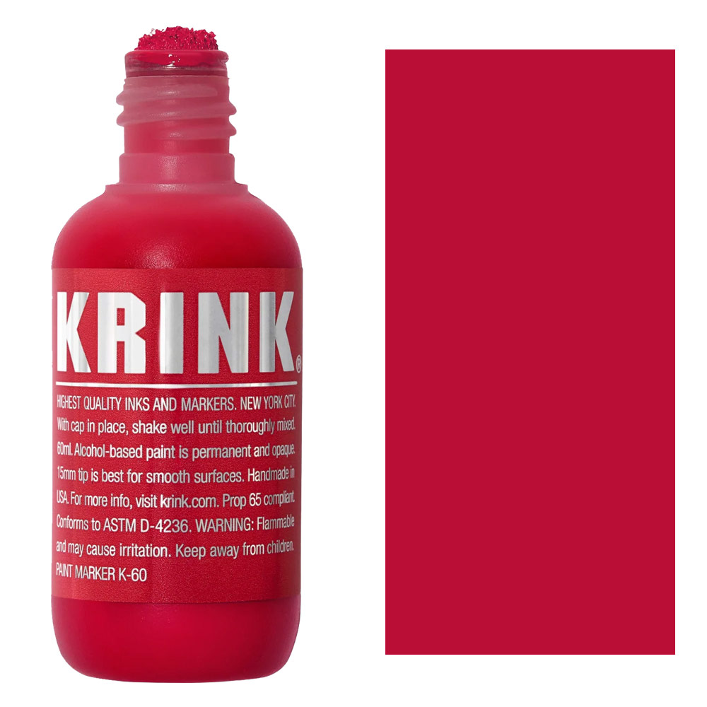 Krink K-60 Dabber Paint Marker 60ml Red