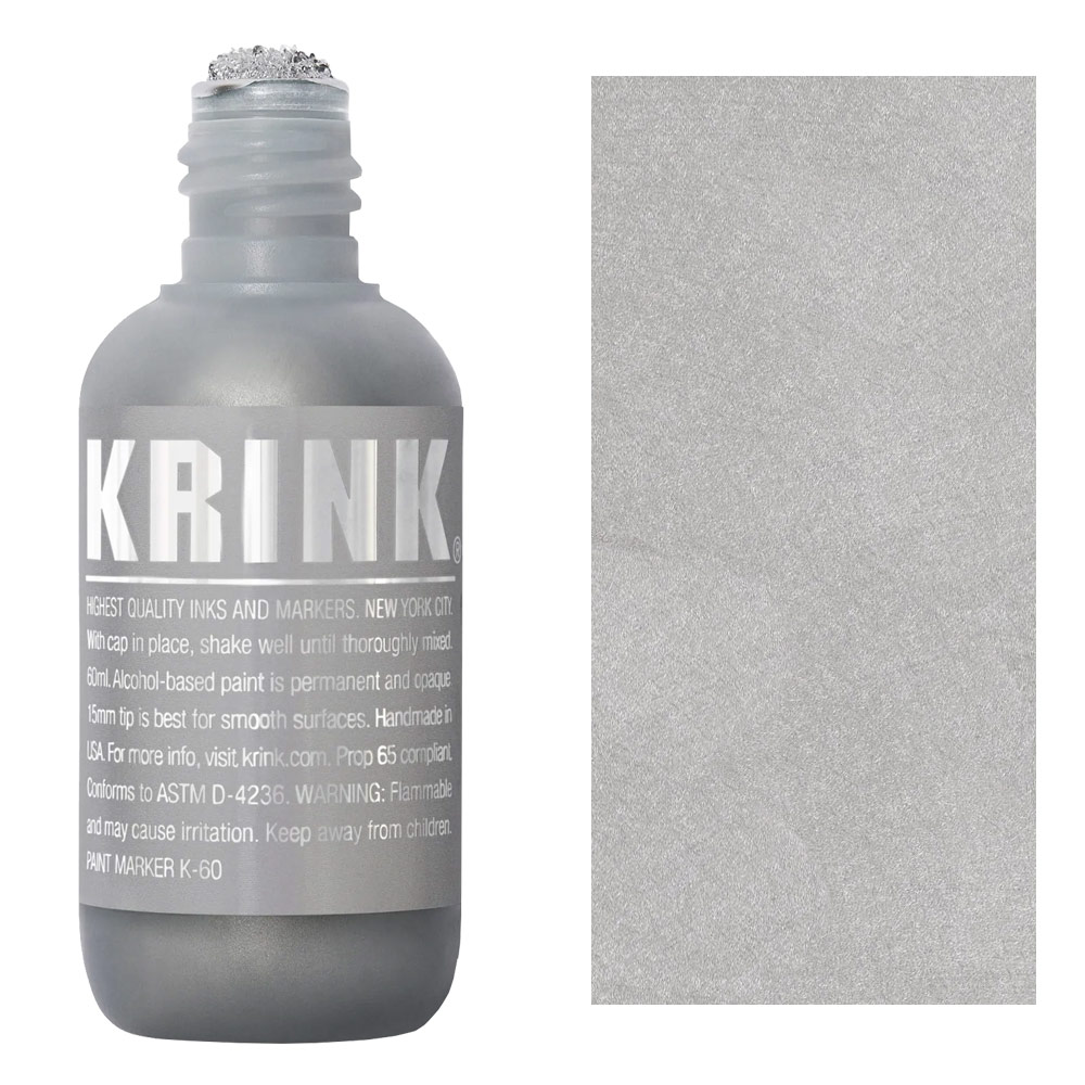Krink K-60 Dabber Paint Marker 60ml Silver