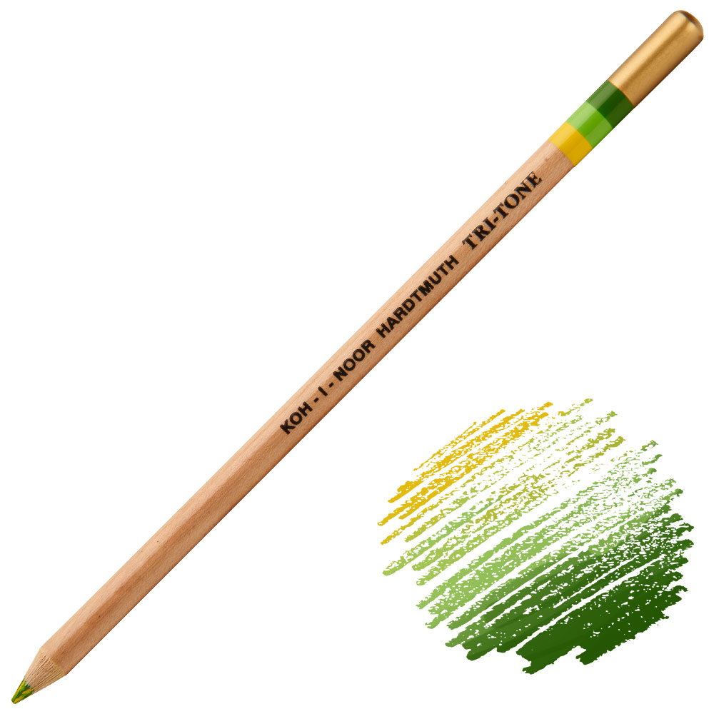 Koh-I-Noor Tri-tone Multi-Color Pencil Meadow