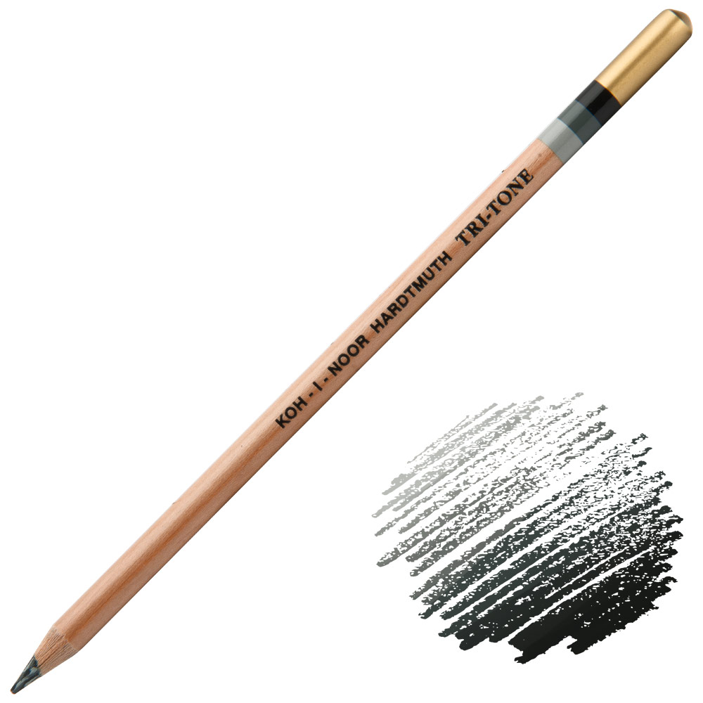 Koh-I-Noor Tri-tone Multi-Color Pencil Metal
