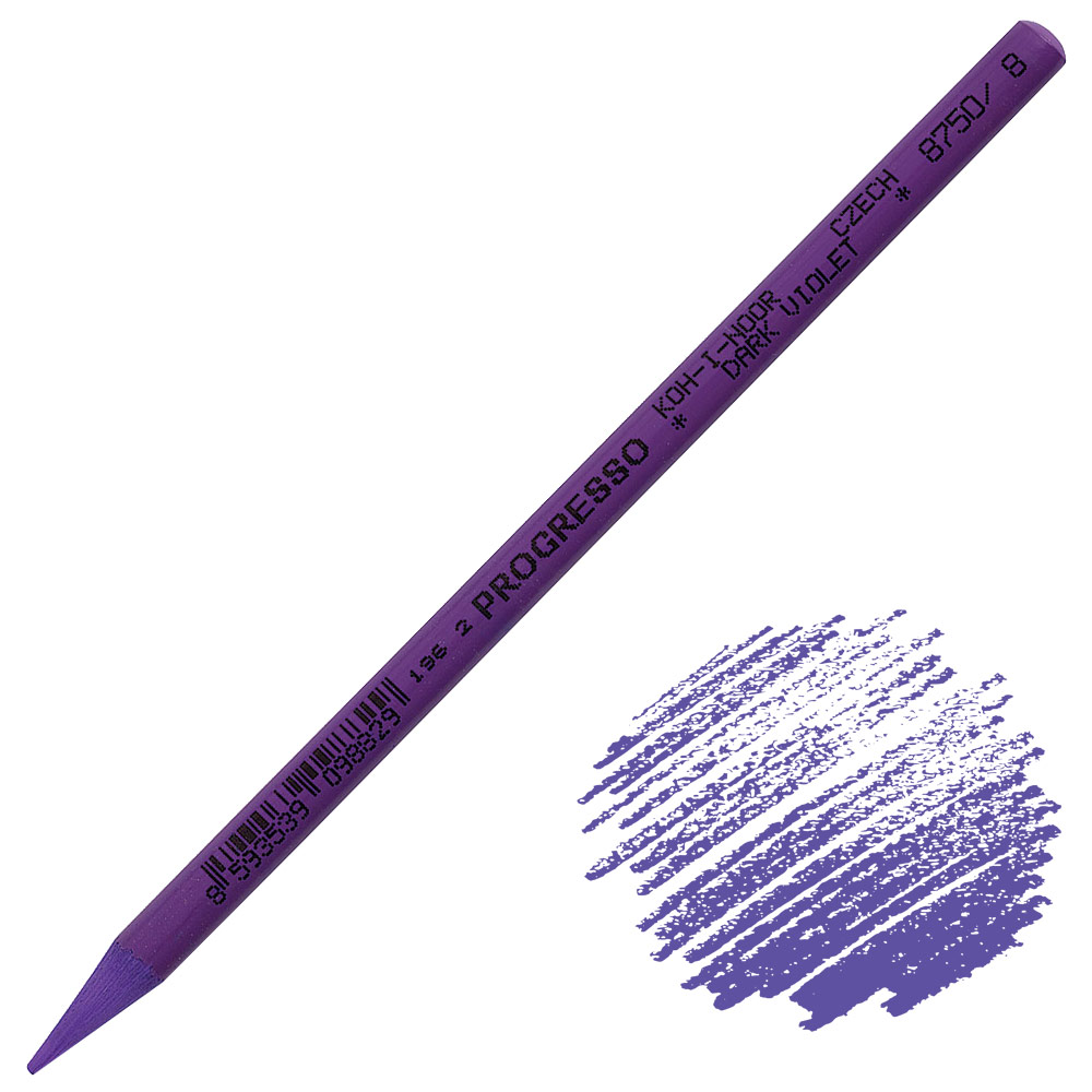 Koh-I-Noor Progresso Woodless Color Pencil Dark Violet