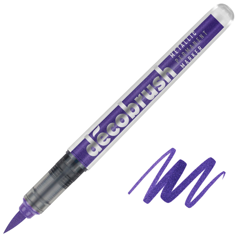 Karin DecoBrush Marker Metallic Violet